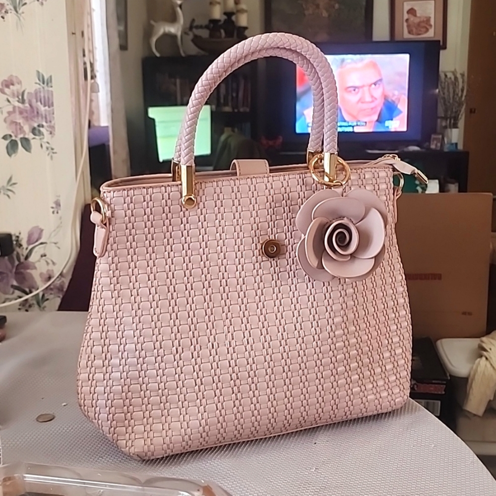 Shoulder/Satchel Bag - Lilac